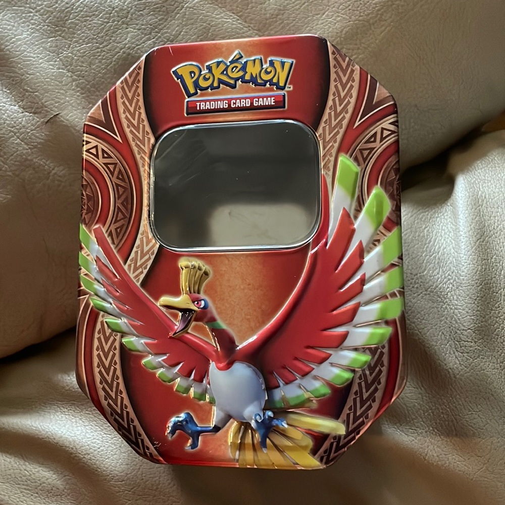 Pokémon card tin